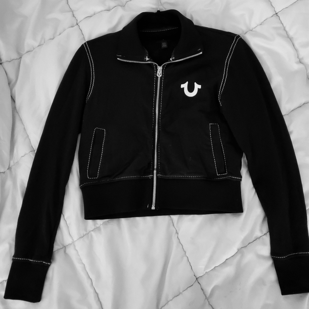 True religion zip up